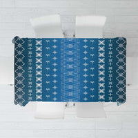 Blue Samoa Malu Tattoo Inspired Tablecloth - Polynesian Pride