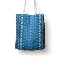 Blue Samoa Malu Tattoo Inspired Tote Bag - Polynesian Pride