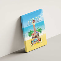 Hawaiian Ukulele Canvas Wall Art Sound Of Happiness