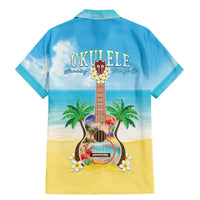 Hawaiian Ukulele Family Matching Mermaid Dress and Hawaiian Shirt Sound Of Happiness LT05 - Polynesian Pride