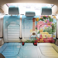 National Ukulele Day Back Car Seat Cover Tropical Vibe