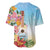 National Ukulele Day Baseball Jersey Tropical Vibe