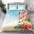 National Ukulele Day Bedding Set Tropical Vibe