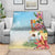National Ukulele Day Blanket Tropical Vibe