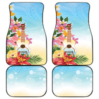 National Ukulele Day Car Mats Tropical Vibe