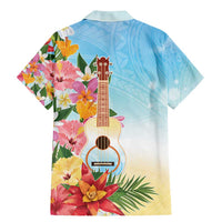 National Ukulele Day Family Matching Mermaid Dress and Hawaiian Shirt Tropical Vibe