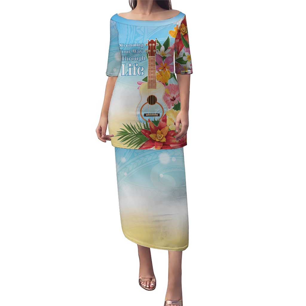 National Ukulele Day Puletasi Tropical Vibe