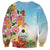 National Ukulele Day Sweatshirt Tropical Vibe