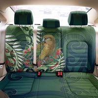 New Zealand Kea Bird Back Car Seat Cover With Maori Koru Fern - Polynesian Pride