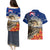 New Zealand ANZAC Day Couples Matching Puletasi and Hawaiian Shirt The Lonesome Pine With Soldier Fern LT05 - Polynesian Pride