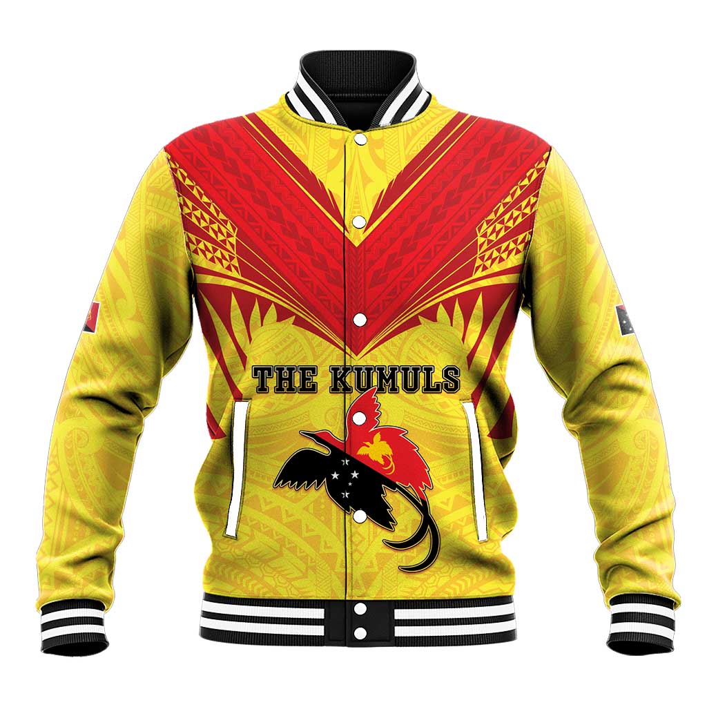 Papua New Guinea Rugby Custom Baseball Jacket Kumuls Heritage