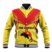 Papua New Guinea Rugby Custom Baseball Jacket Kumuls Heritage