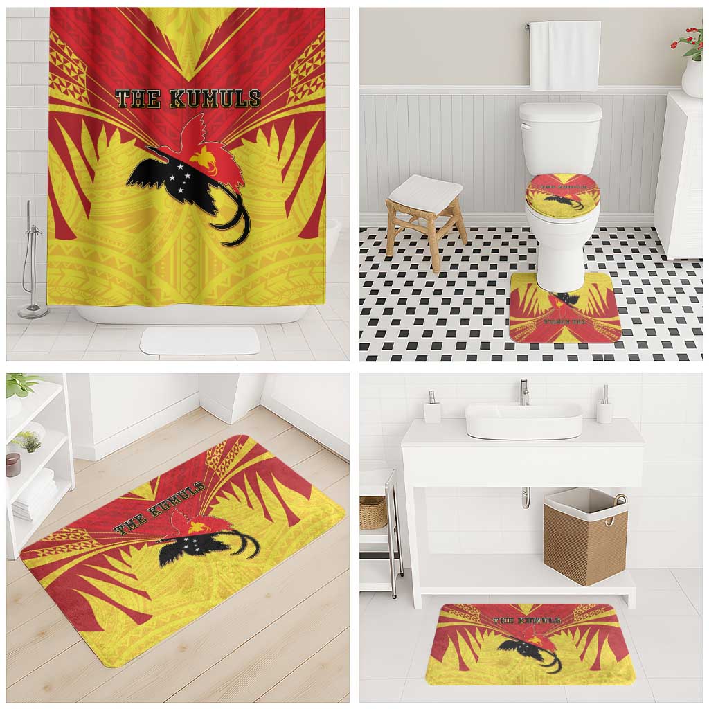 Papua New Guinea Rugby Bathroom Set Kumuls Heritage
