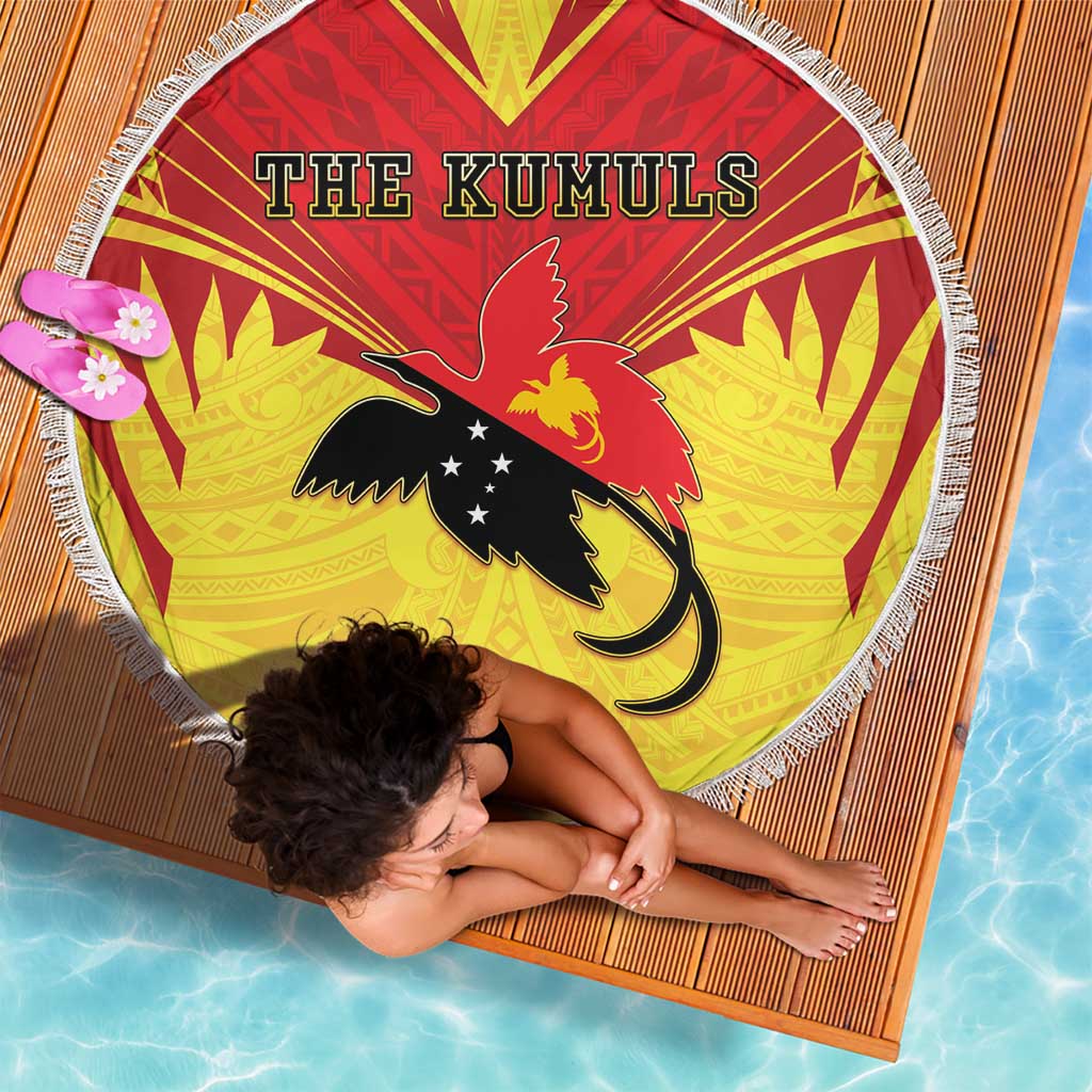 Papua New Guinea Rugby Beach Blanket Kumuls Heritage