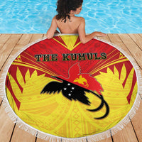 Papua New Guinea Rugby Beach Blanket Kumuls Heritage