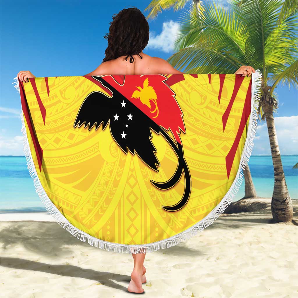 Papua New Guinea Rugby Beach Blanket Kumuls Heritage