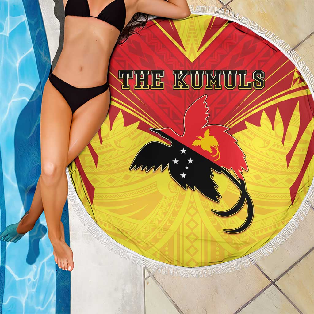 Papua New Guinea Rugby Beach Blanket Kumuls Heritage
