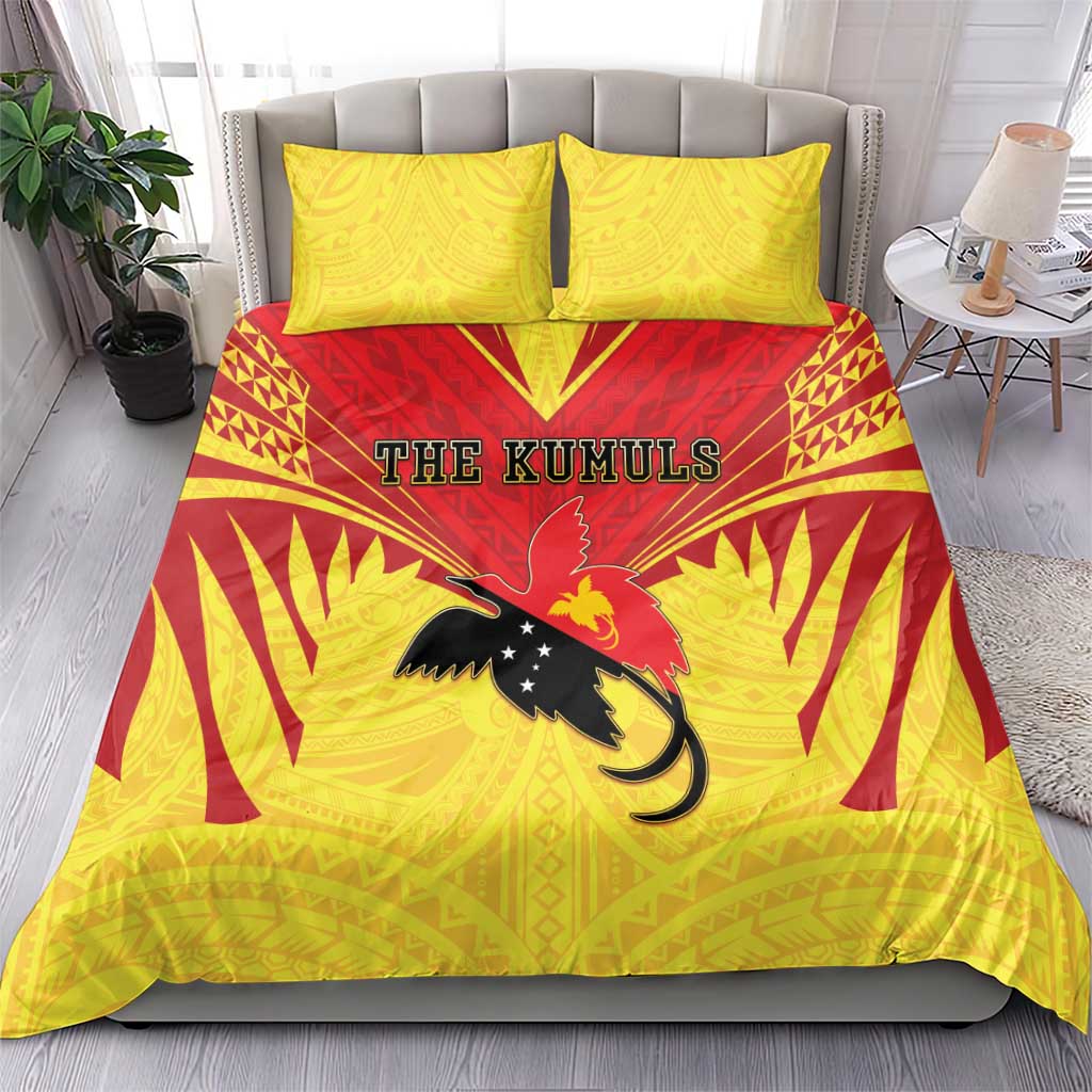 Papua New Guinea Rugby Bedding Set Kumuls Heritage