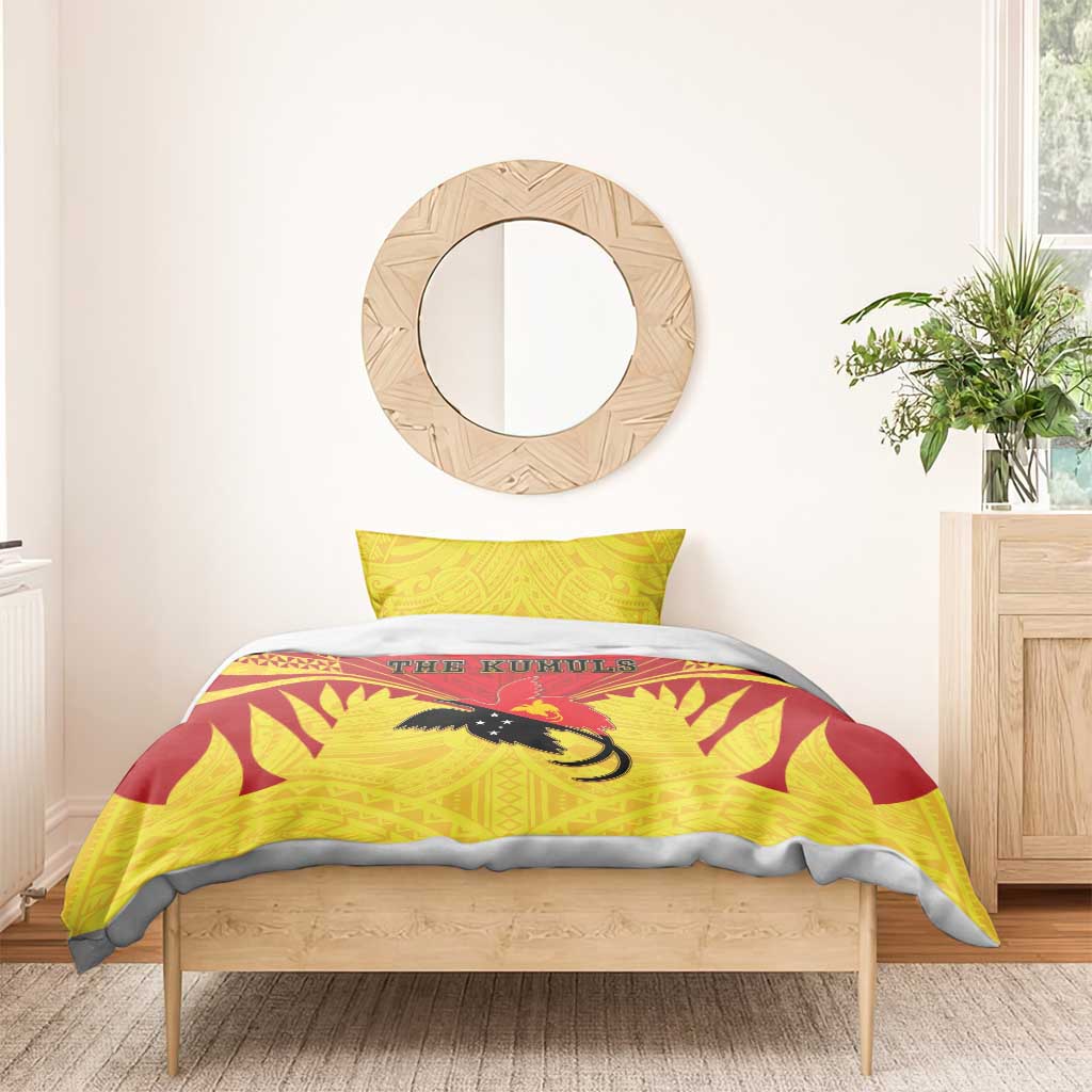 Papua New Guinea Rugby Bedding Set Kumuls Heritage