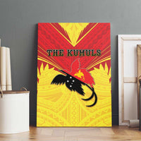 Papua New Guinea Rugby Canvas Wall Art Kumuls Heritage