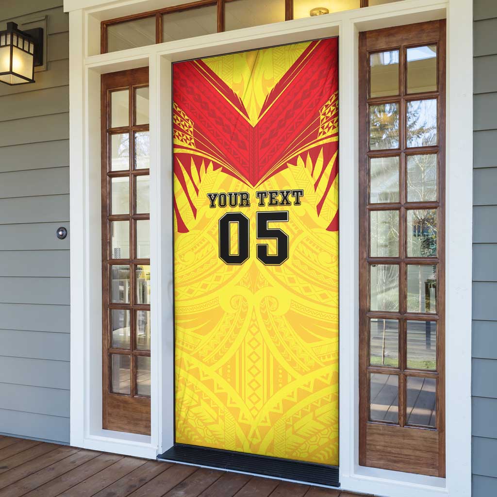 Papua New Guinea Rugby Custom Door Cover Kumuls Heritage