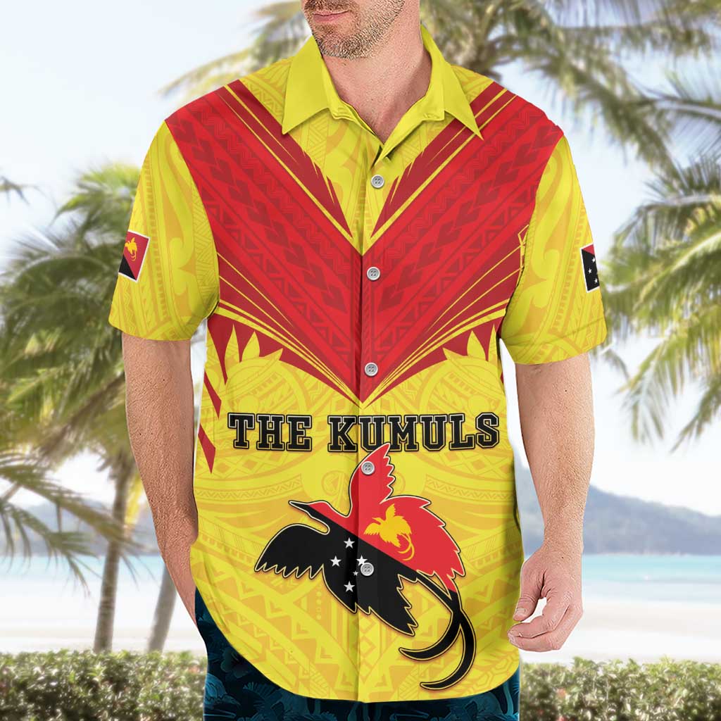 Papua New Guinea Rugby Custom Hawaiian Shirt Kumuls Heritage