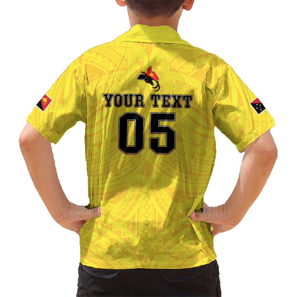 Papua New Guinea Rugby Custom Hawaiian Shirt Kumuls Heritage