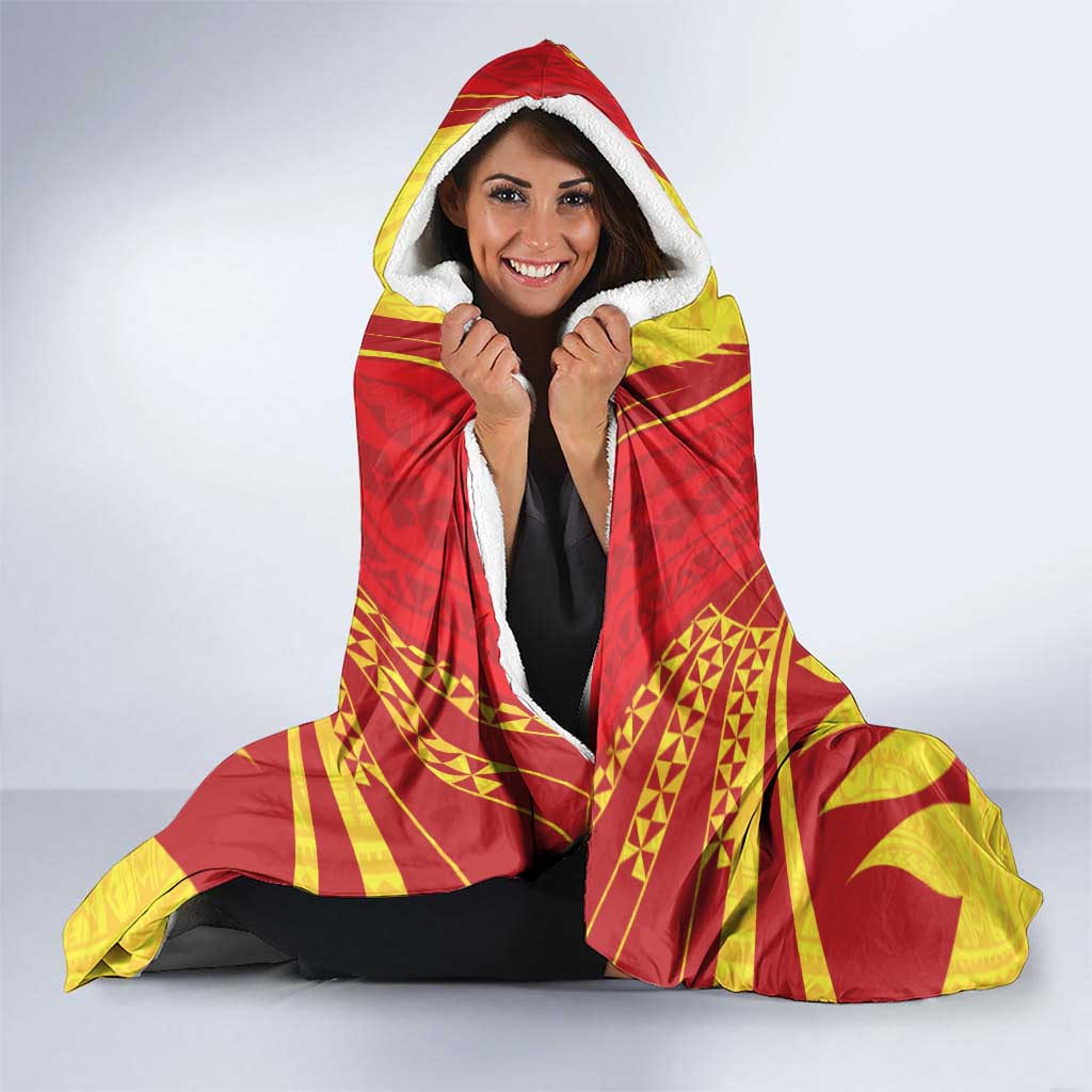 Papua New Guinea Rugby Hooded Blanket Kumuls Heritage