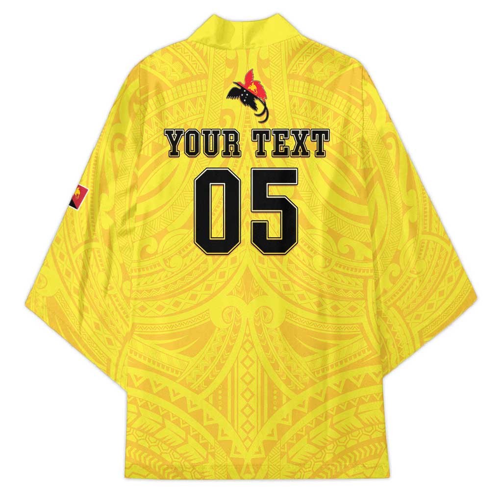 Papua New Guinea Rugby Custom Kimono Kumuls Heritage LT05 - Polynesian Pride