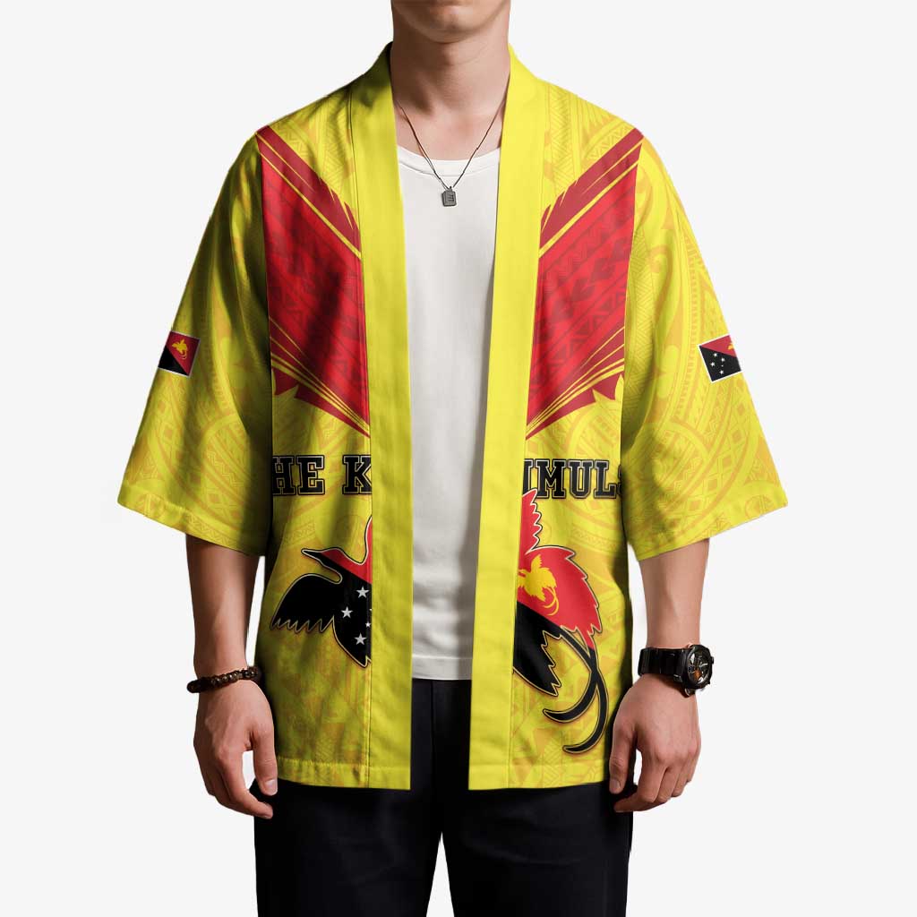 Papua New Guinea Rugby Custom Kimono Kumuls Heritage LT05 - Polynesian Pride