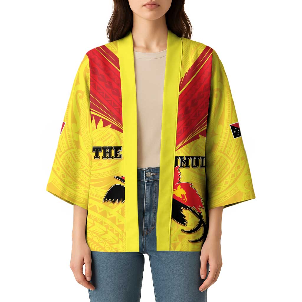 Papua New Guinea Rugby Custom Kimono Kumuls Heritage LT05 - Polynesian Pride
