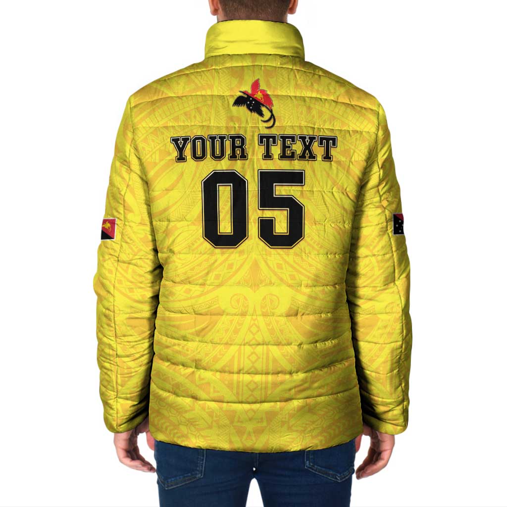 Papua New Guinea Rugby Custom Padded Jacket Kumuls Heritage