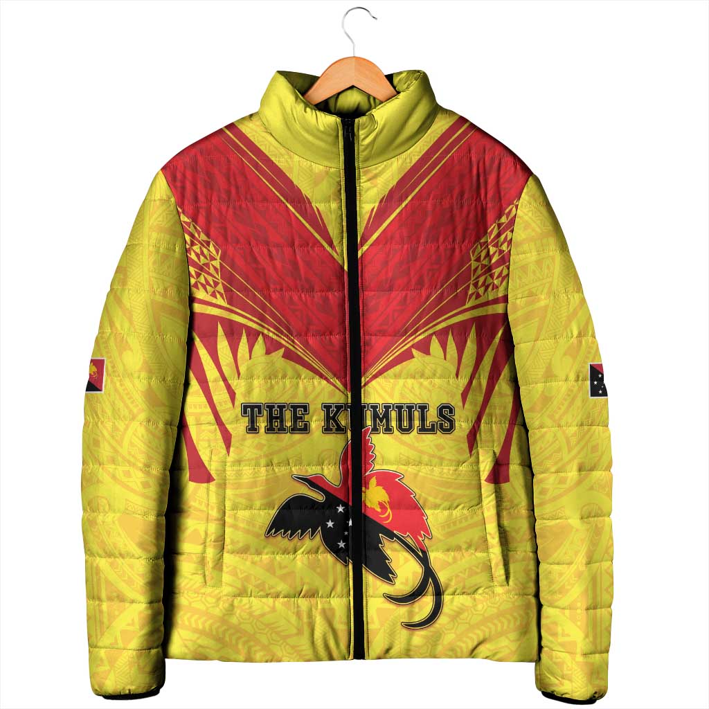 Papua New Guinea Rugby Custom Padded Jacket Kumuls Heritage