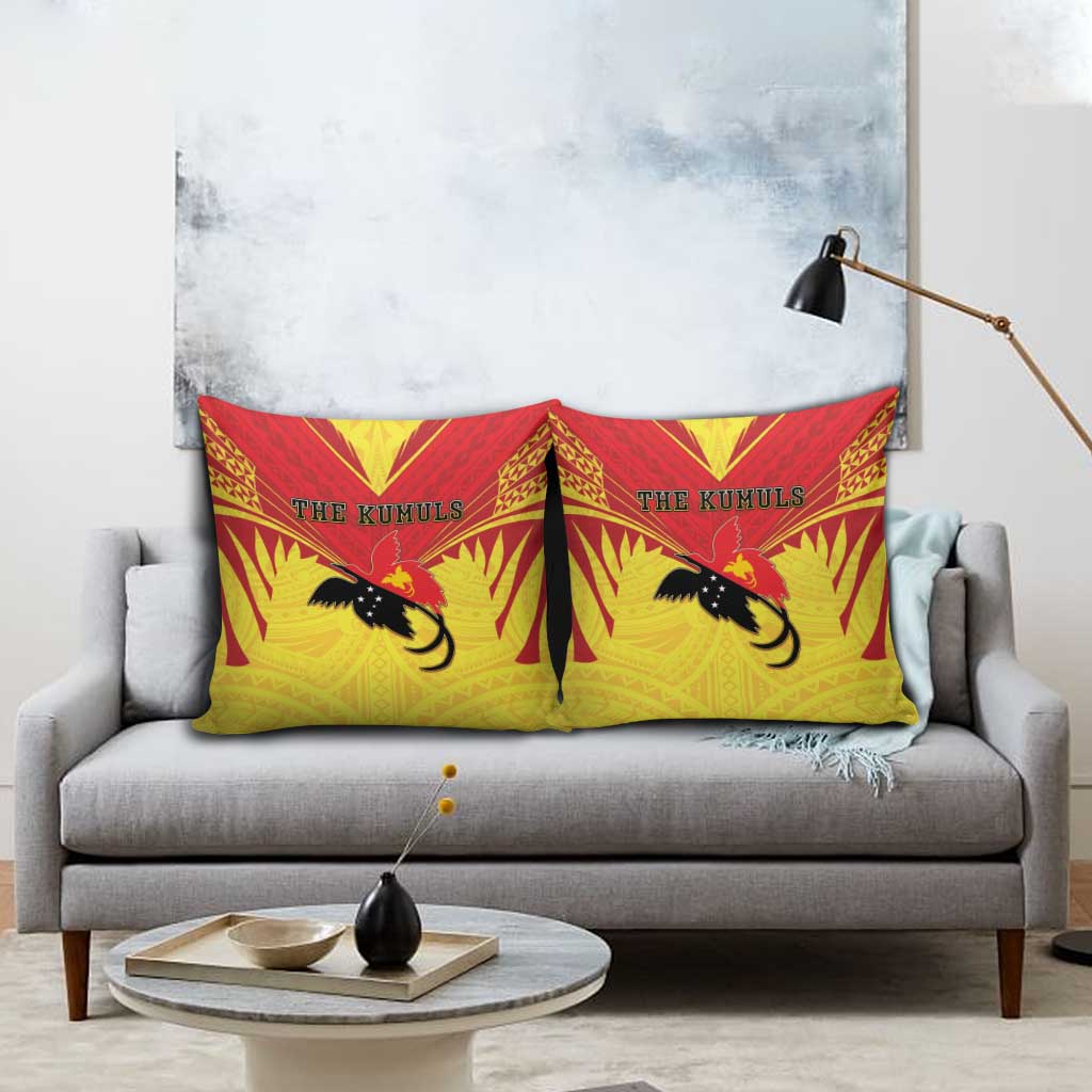 Papua New Guinea Rugby Pillow Cover Kumuls Heritage