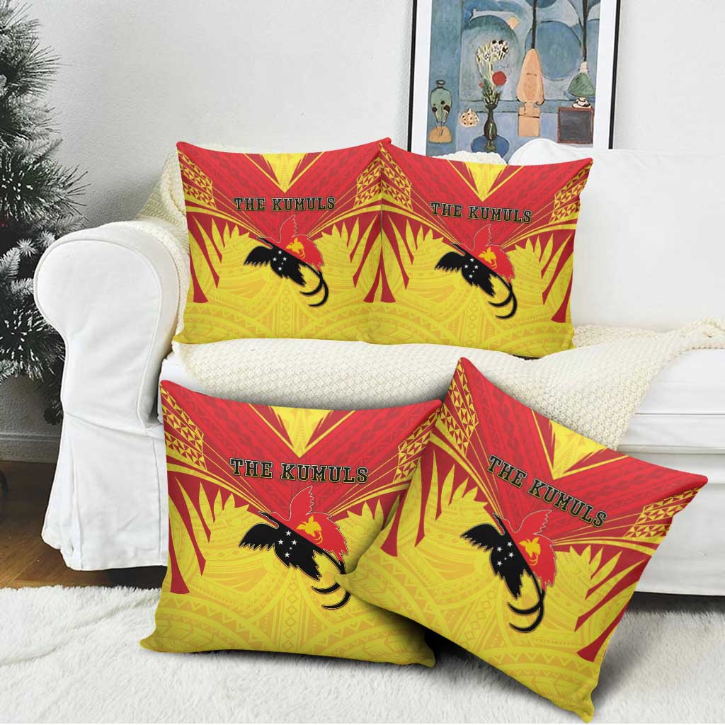 Papua New Guinea Rugby Pillow Cover Kumuls Heritage