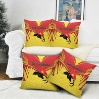 Papua New Guinea Rugby Pillow Cover Kumuls Heritage