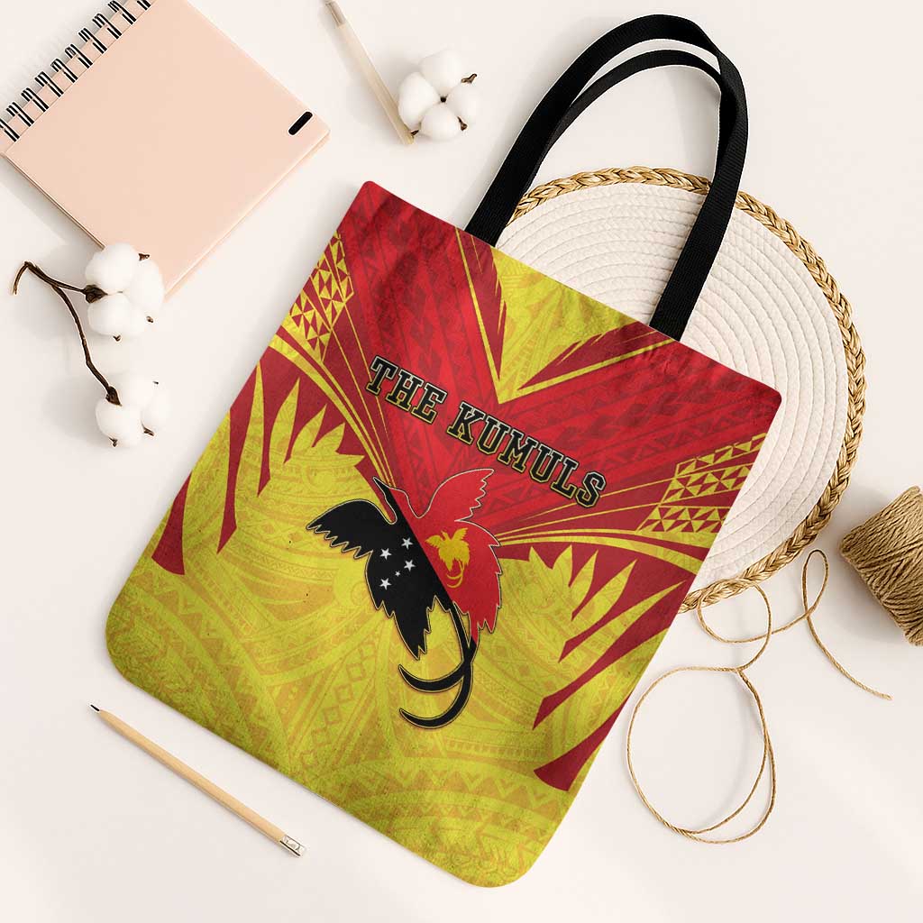 Papua New Guinea Rugby Tote Bag Kumuls Heritage