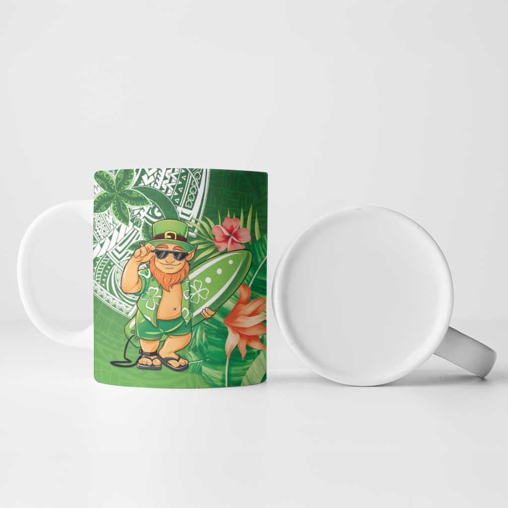 Aloha Hawaii St Patrick's Day Ceramic Mug Polynesian Style LT05 - Polynesian Pride