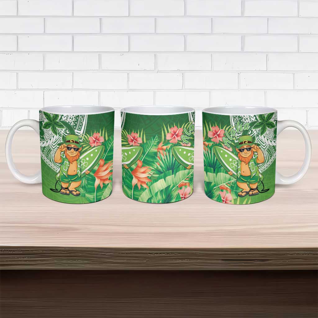 Aloha Hawaii St Patrick's Day Ceramic Mug Polynesian Style LT05 - Polynesian Pride