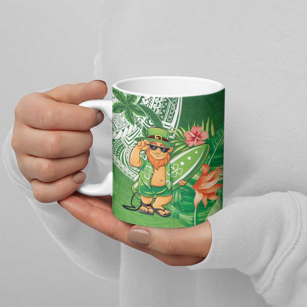 Aloha Hawaii St Patrick's Day Ceramic Mug Polynesian Style LT05 - Polynesian Pride
