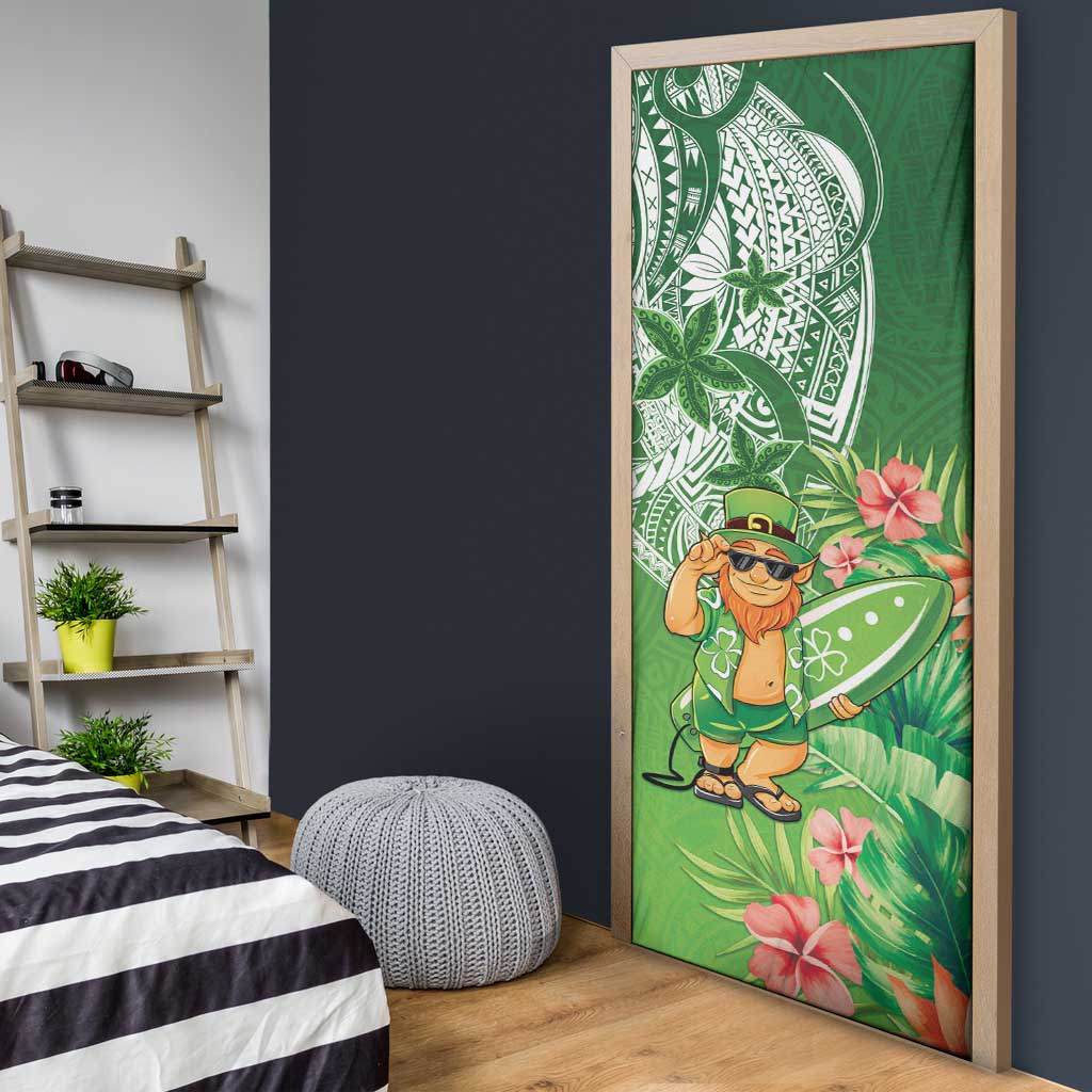 Aloha Hawaii St Patrick's Day Door Cover Polynesian Style LT05 - Polynesian Pride