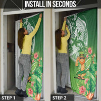 Aloha Hawaii St Patrick's Day Door Cover Polynesian Style LT05 - Polynesian Pride