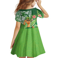 Aloha Hawaii St Patrick's Day Family Matching Mermaid Dress and Hawaiian Shirt Polynesian Style LT05 - Polynesian Pride