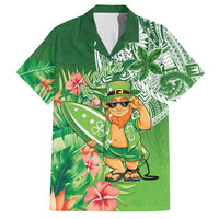 Aloha Hawaii St Patrick's Day Hawaiian Shirt Polynesian Style LT05 Green - Polynesian Pride