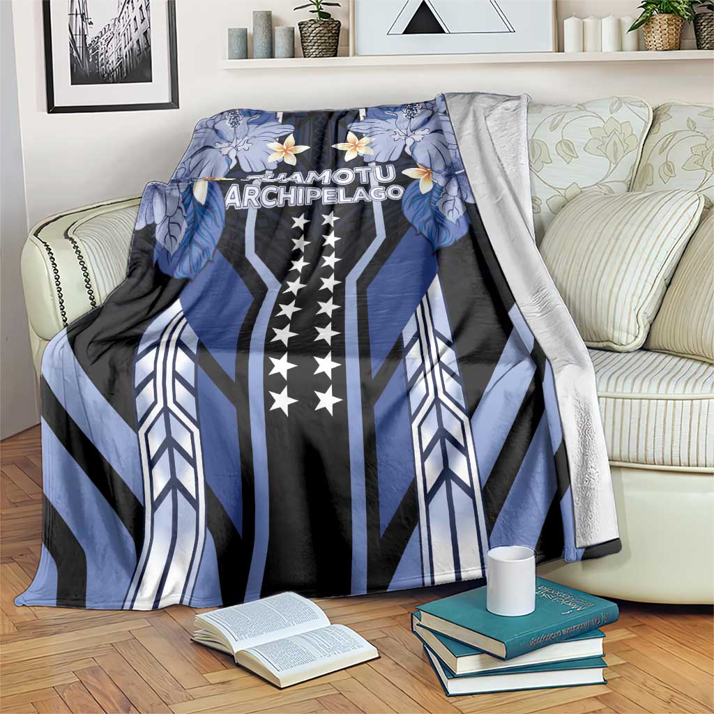 French Polynesia Tuamotu Archipelago Blanket Polynesian Pattern Unique Style