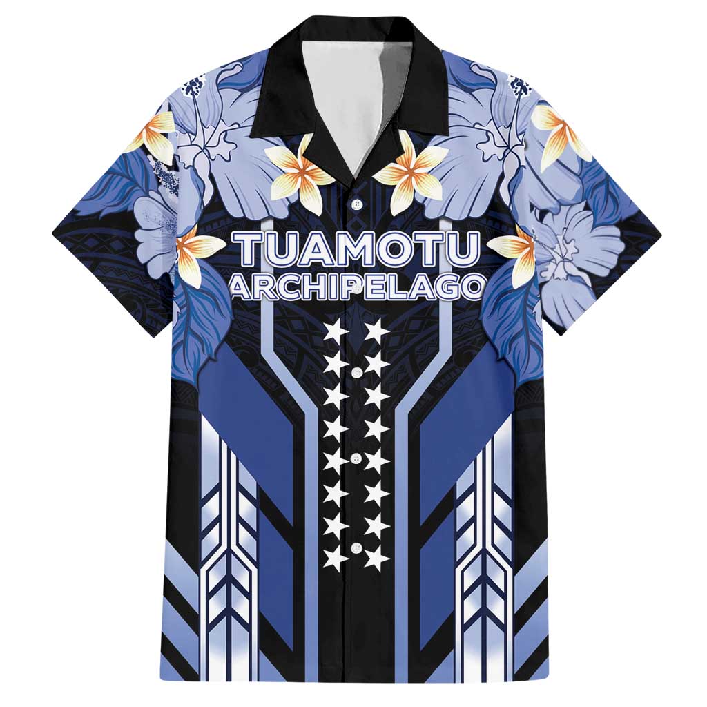 French Polynesia Tuamotu Archipelago Hawaiian Shirt Polynesian Pattern Unique Style LT05 Navy - Polynesian Pride