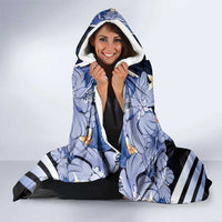 French Polynesia Tuamotu Archipelago Hooded Blanket Polynesian Pattern Unique Style