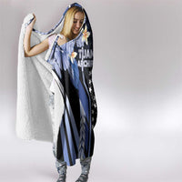 French Polynesia Tuamotu Archipelago Hooded Blanket Polynesian Pattern Unique Style