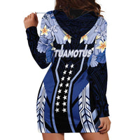 French Polynesia Tuamotu Archipelago Hoodie Dress Polynesian Pattern Unique Style