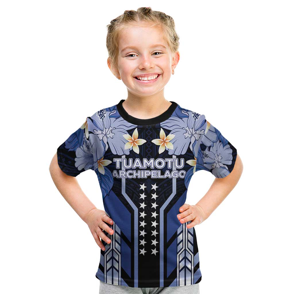 French Polynesia Tuamotu Archipelago Kid T Shirt Polynesian Pattern Unique Style